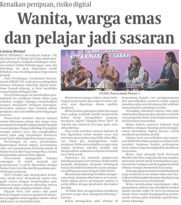 Wanita, warga emas dan pelagar jadi sasaran